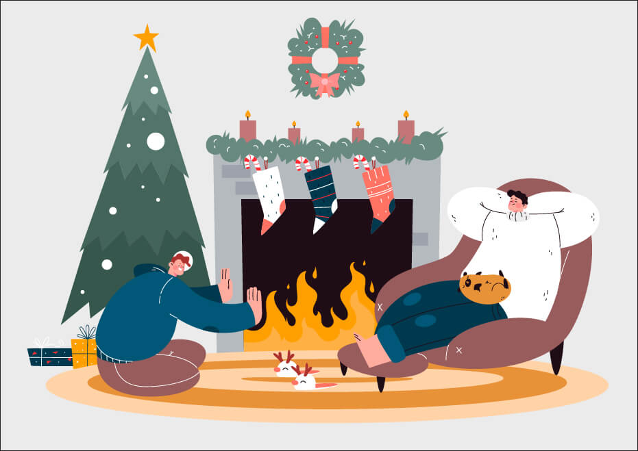 تاریخچه آویزان کردن جوراب‌های کریسمس